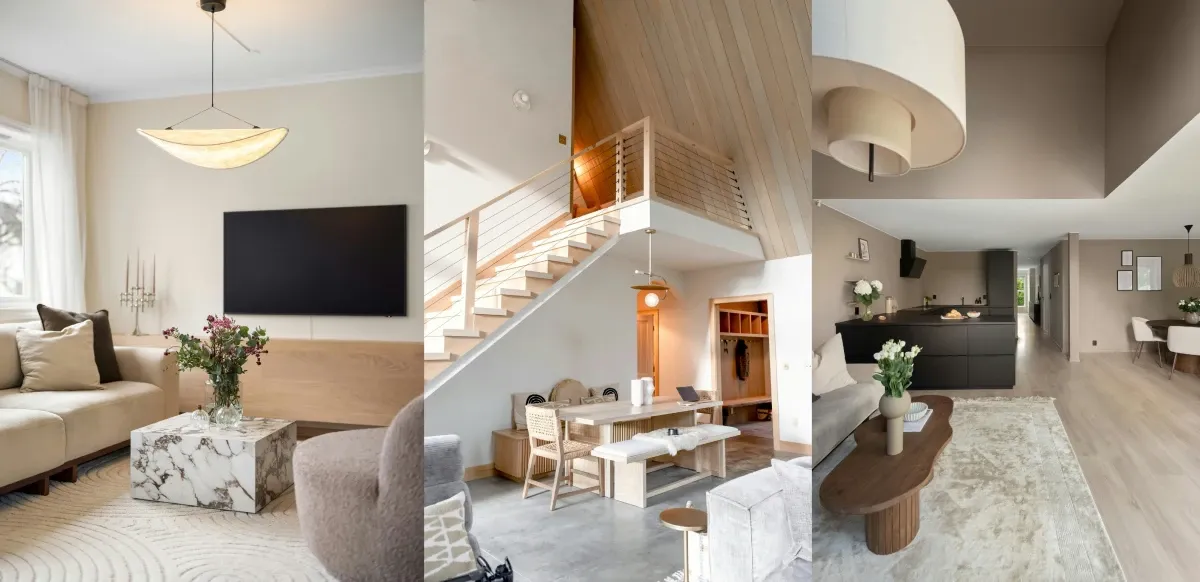 decoración de salas de estar sin desorden, diseño de salón