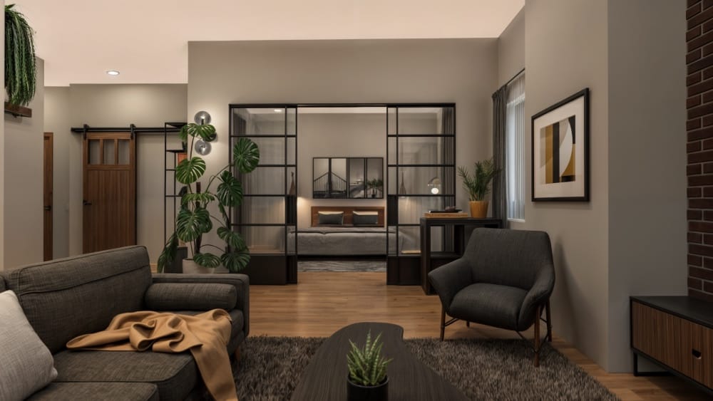 Grundriss erstellen mit AI: Design erstellt mit Planner 5D