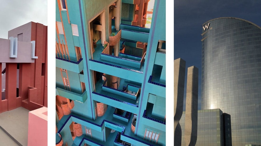 arquitectura posmoderna, ricardo bofill obras, arquitecto catalán, español