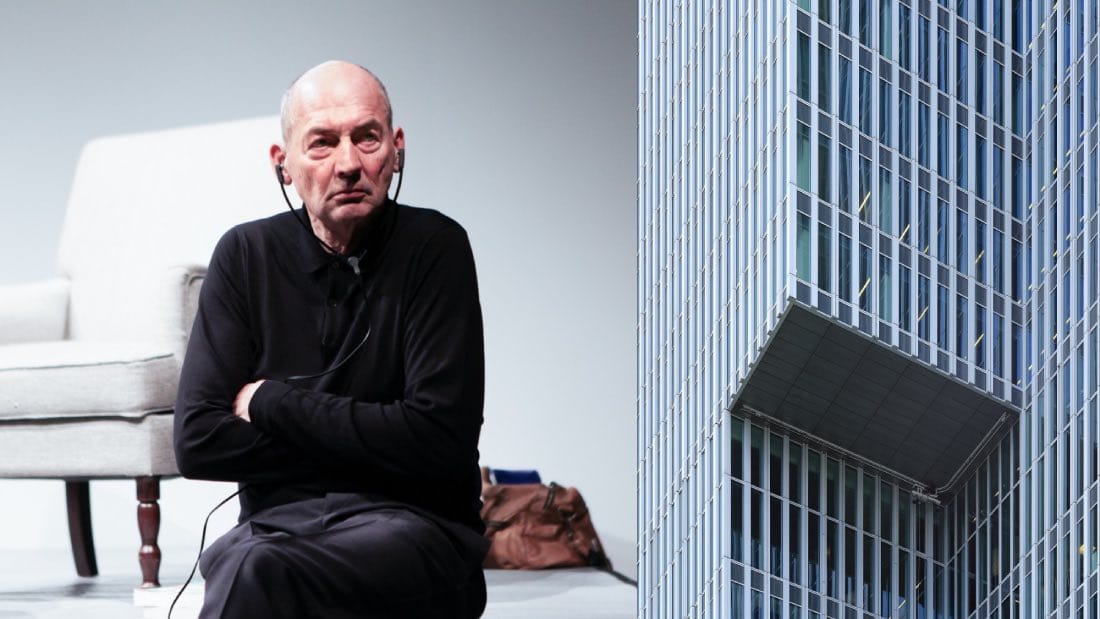 arquitecto famoso rem koolhaas, rascacielos de cristal
