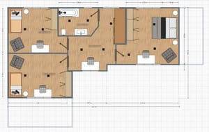 Desenho técnico de arquitetura: símbolos de planta baixa