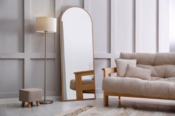 Mirrors reflect light and add brightness to a room