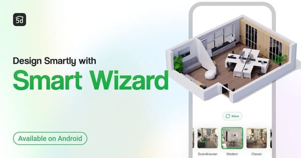 Smart Wizard für Android auf Planner 5D