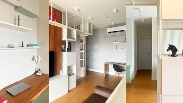 Reforma en Bela Vista: un apartamento minimalista en São Paulo