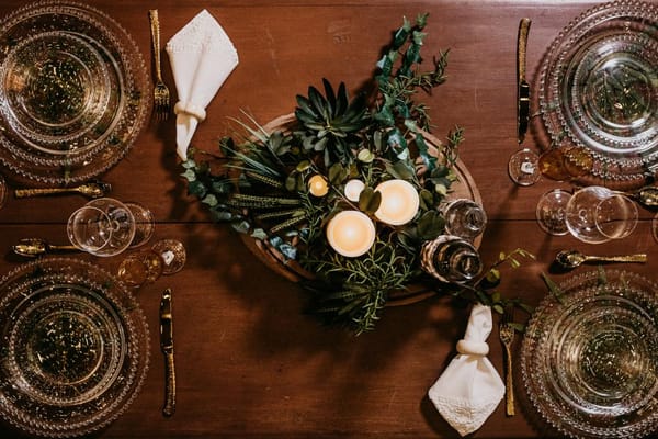 Comment dresser votre table pour le réveillon du Nouvel An