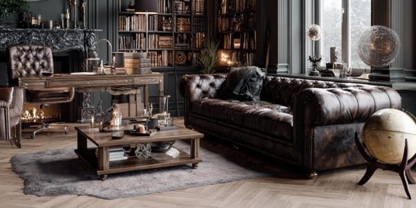Dark Academia: Zeitlose Eleganz für Ihr Zuhause