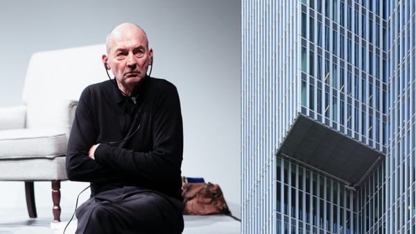 arquitecto famoso rem koolhaas, rascacielos de cristal