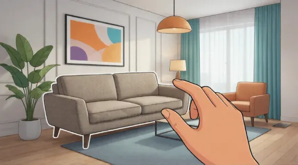 Tips for how to place furniture in a narrow living room