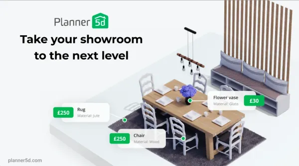 Planner 5D visualization software for business