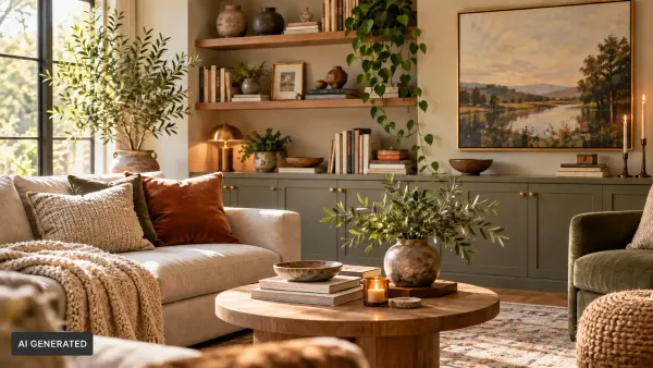 How to decorate a living room