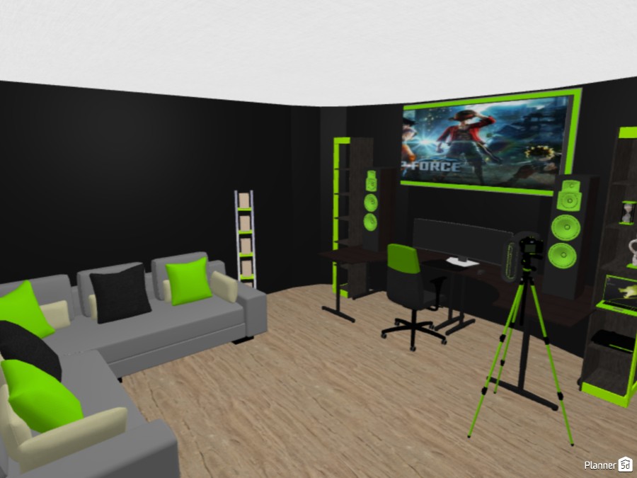 Gaming room - Free Online Design | 3D Studio Floor Plans by Planner 5D