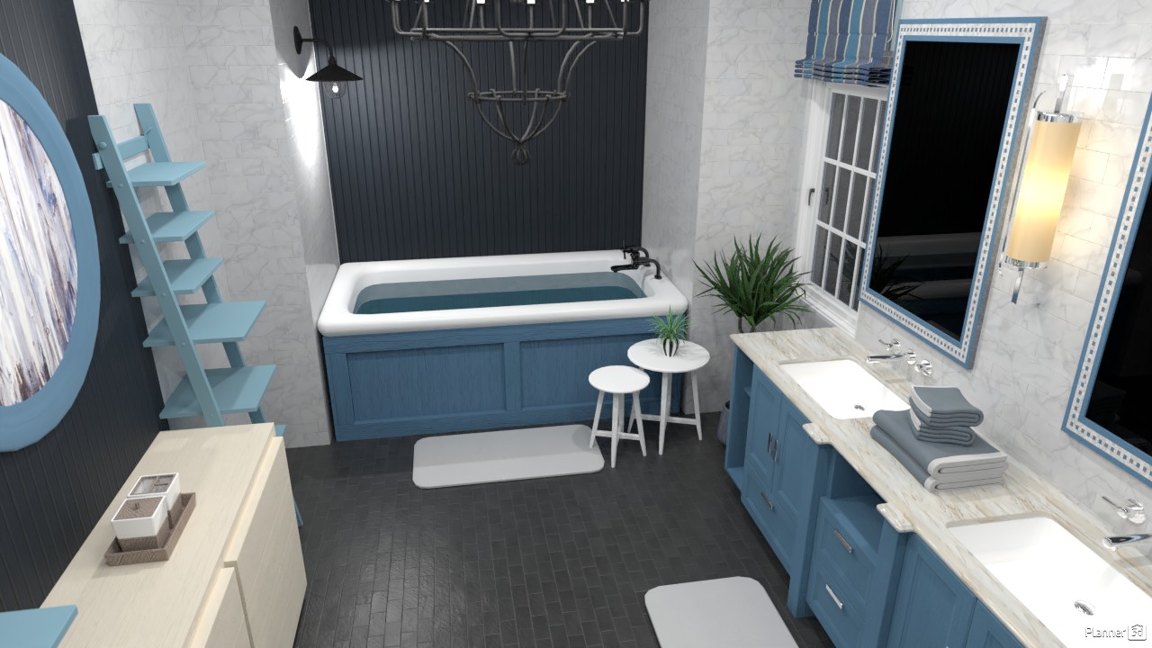 Countryside Bathroom Free Online Design 3d House Ideas Bunny By Planner 5d
