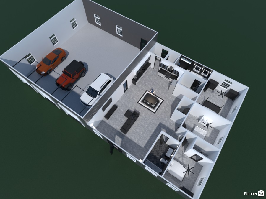 Barndominium Free Online Design 3D House Ideas