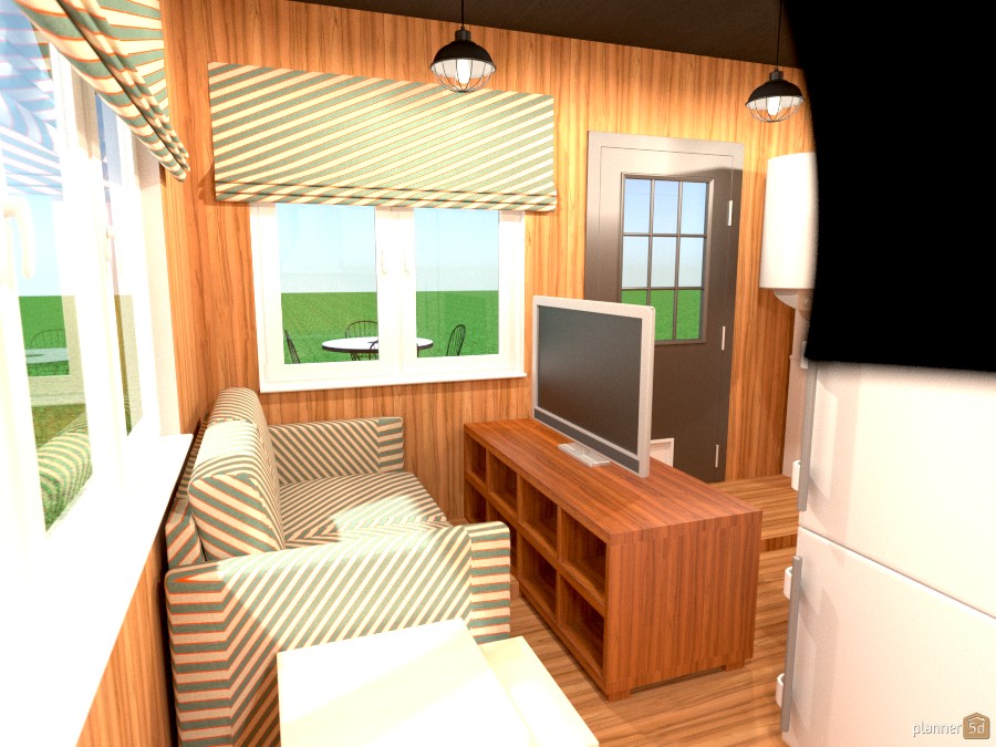 300 Sq Ft Tiny Cabin Living Room House Ideas Planner 5d