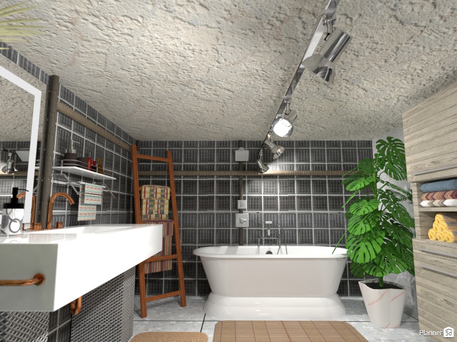Quarto Progetto 2016 Industrial Loft Ideen Fur Ihr Bad
